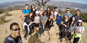 Family Photo Three Hike