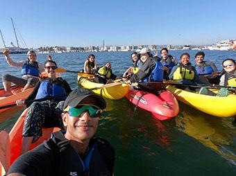 Group Kayaking