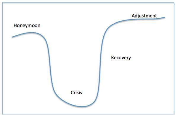 cultural adjustment stages