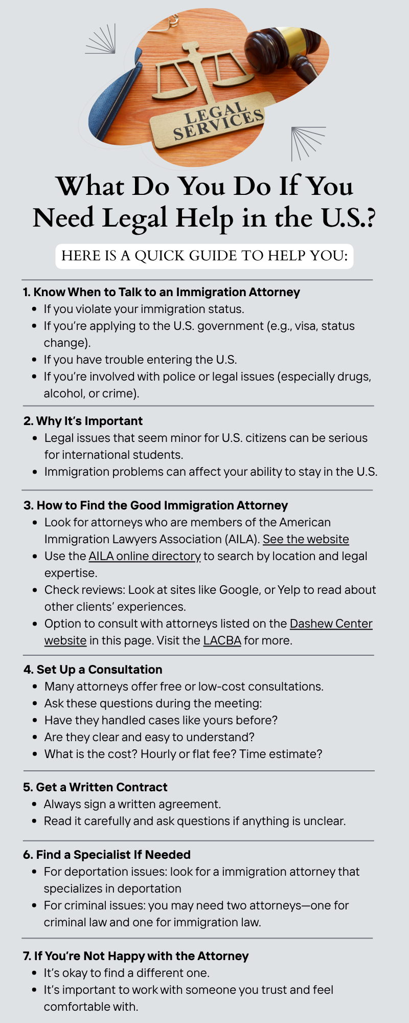 guide to finding an attorney