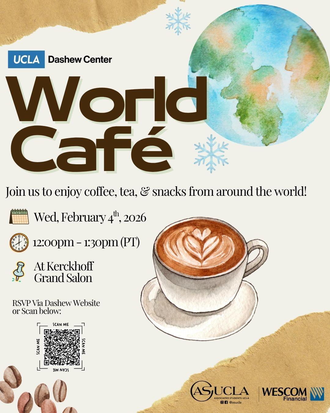 World Cafe 2026 Flyer